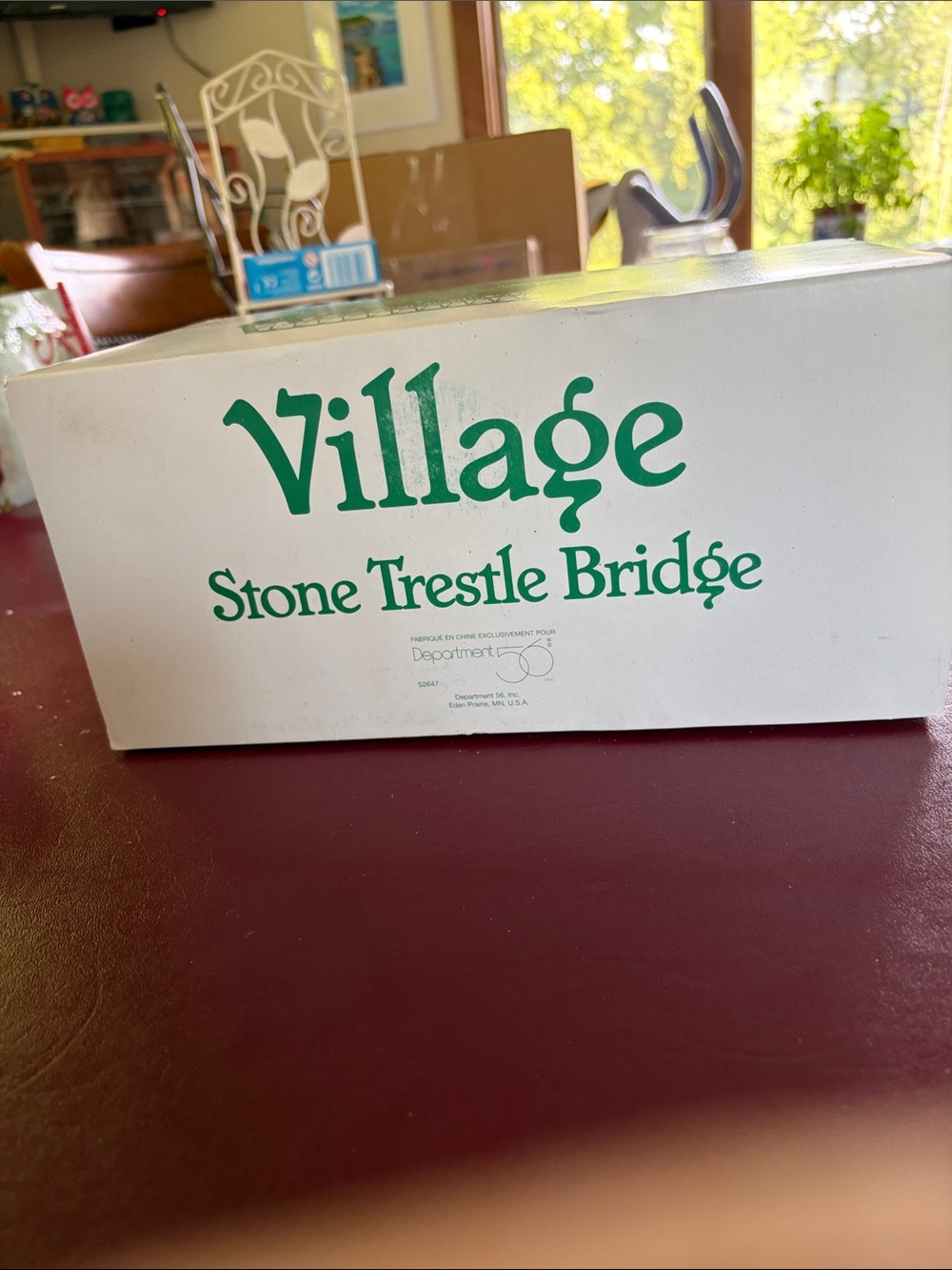 Department 56 Village Stone Trestle Bridge